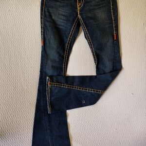 True Religion Indigo Boot Cut Jeans